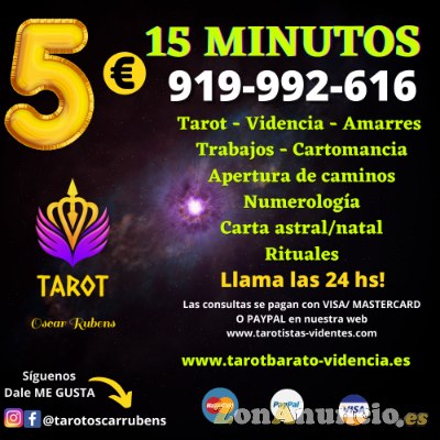 Tarot economico la mejor atención las 24 hs